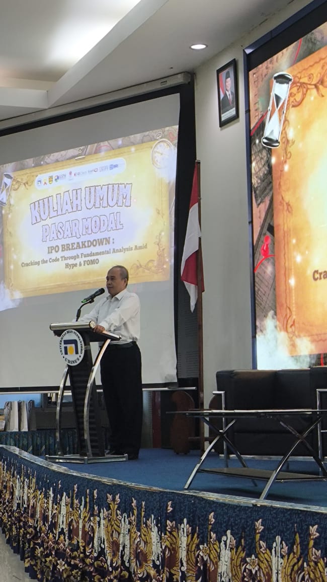 Kuliah Umum Pasar Modal